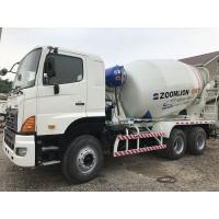 China 10m3 Used Concrete Mixer Truck , Ready Mix Concrete Vehicle With HINO 700 Chassis on sale