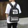 New Fashion Backpack Student School Bag Letter Printed Youth Canvas Computer