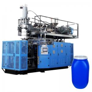 60L 120L 220L Open Top Barrel Drum Blow Molding Making Machine 55 Gallon Plastic Accumulator Type Die Head Blow Molding