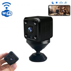 China Mini Spy Camera Hidden 1080P Camera, Whalecam Small Security Camera(JS-P166) supplier