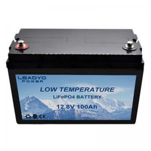 China ABS Case 100Ah Low Temperature LiFePO4 Battery Auto Heating Balancing Function supplier