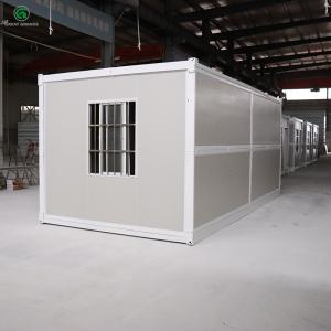China Fireproof Prefab Modular Office Building Prefabricated Container Rock Wool Layer supplier