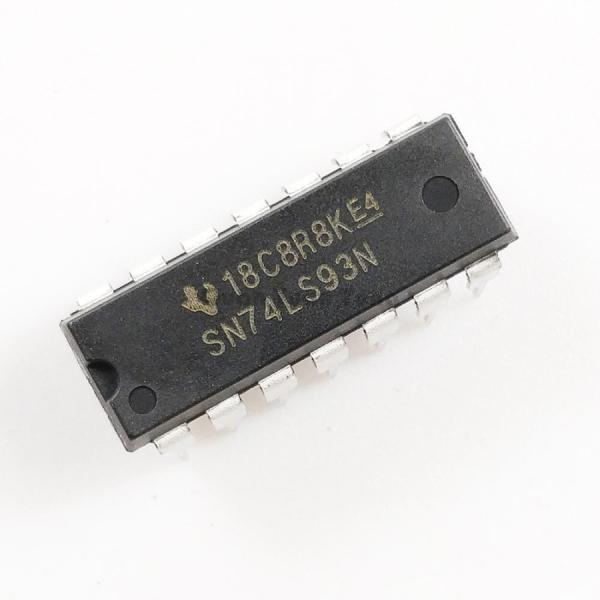 Logic - Binary Counters, Dividers Integrated Circuits  SN74LS93N DIP14