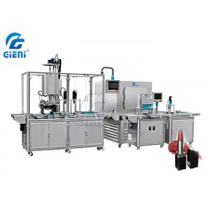 One Body 5 Nozzles  Silicone Lipstick Filling And Molding Machine