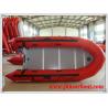 China Hand Made Small Inflatable Fishing Boats 5 Person With Plywood Floor wholesale