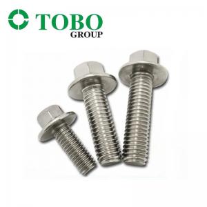 Super Duplex Stainless Steel SAF2205 2507 A286 Phillips Drive Hex Head Flange Bolt DIN6921