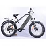 26in Fat Tire Electric Hunting Bike 1000w Alloy Frame With KMC Chain