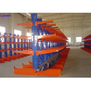 China Anti Rust Cantilever Racking System , Cantilever Storage Racks Customized Color supplier