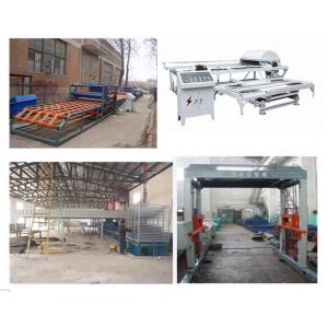 Semi Automatic Wheat Straw Mgo Board Machine , Durable Wall Panel Equipment