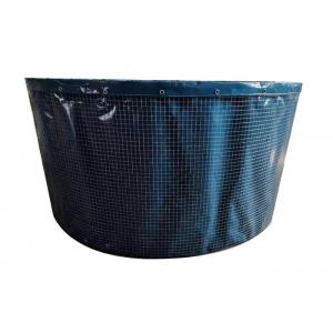 China Non - Toxic Steel Mesh Pvc Collapsible Water Tank Portable Fish Pond For Farm Diy Fish Pond supplier
