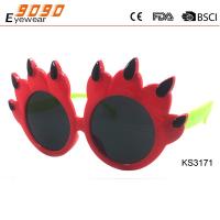 China Children's sunglasses with plastic frame ,Interesting styling on sale