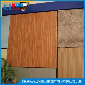 ACM ACP Wooden Aluminum Composite Panel 3mm Thickness