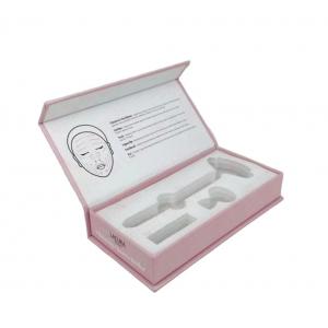 China Recyclable Cosmetics Gift Boxes Folding , Magnetic Flap Cardboard Box With EVA Foam supplier