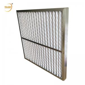G4 Aluminum Frame Air Conditioner Pleated Panel Filter 0.5micro