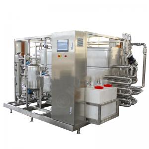 Continuous Tube Pasteurizer For Milk Milking Machine Juice Beer With Food Grade