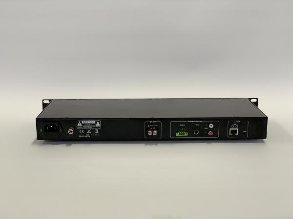 Black Color IP Speaker PA System Network Audio Encoder OEM