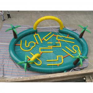 China Circle Inflatable Cars Air Track For Zorb Ball Play supplier