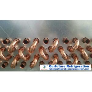 China Water Flushing Defrost Type Unit Cooler Evaporator , Copper Tube Aluminum Fin Evaporators supplier