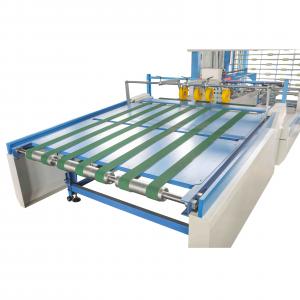 China Carton Box 1900mm Automatic Flute Cardboard Paper Machine With Flip Flop Stacker supplier