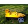 Radio controlled bait boat DEVC-103 yellow DEVICT battery rc model