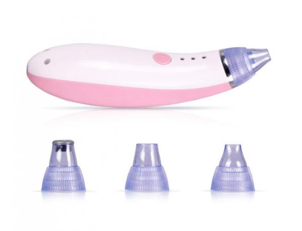 Comedo Suction Facial Pore Cleanser And Blackhead Acne Remover Pink White