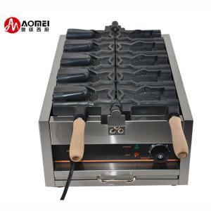China Multifunctional Fish Taiyaki Machine Make Waffle and Fish Shape with Open Mouth supplier