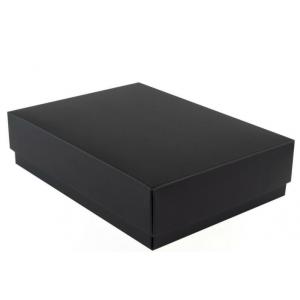 Eco Kraft Matt Finish Flat Pack Gift Box Easy Fold Self Assembly 1000gsm