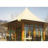 China One Bedroom Five Star Hotel PTFE Accommodation Tent wholesale