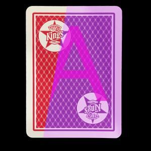 China Red And Blue Invisible Playing Cards / Copag Kings Casino plastic cards supplier