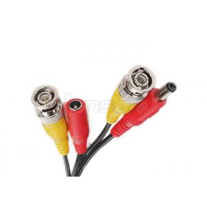 China Plus DC power cable / BNC Power Extension Cables For CCTV Camera Double Wire supplier