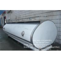 China Dairy Equipment Milk Cooling Tank Milk Truck Tank Transport 10000L Capacity on sale