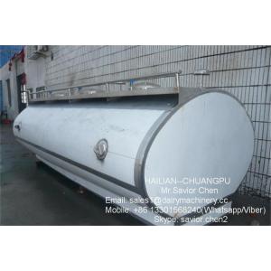 Dairy Equipment Milk Cooling Tank Milk Truck Tank Transport 10000L Capacity