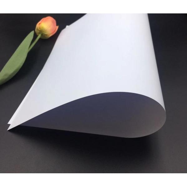 Printable 310micron White PVC Core Sheet with 0.14-0.8mm Thickness and Vicat 78°C for ID and Smart Cards