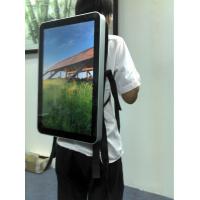 China 19 inch backpack lcd digital advertising POP playback display on sale