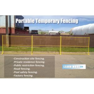 Heat Treated Canada Used Construction Site Temporary Galvanized Steel Fence  Low Carbon Steel Wire