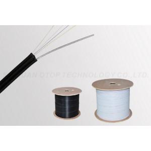 Single Mode Fiber Optic Drop Cable Black Color for Optical Jumper or FTTX