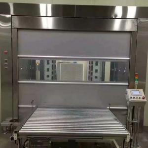 China LED Screen Galvanized Steel Folding Shutter Doors External / Internal supplier