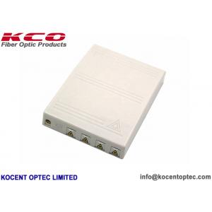 China 4 Port Indoor Optical Termination Box 4 Core Fiber Optic Faceplate KCO-FTB-04M supplier