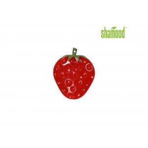 China Red Single Sweet Strawberry Car Air Freshener Hanging  Practical supplier
