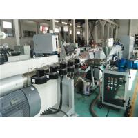 China Gas Water PE Pipe Extrusion Line Single Outlet 4 - 9m / Min Capacity on sale