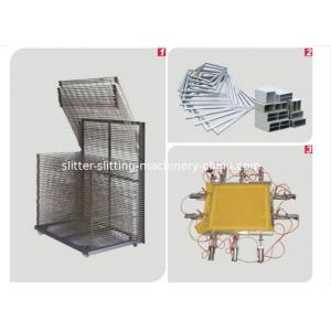 China top 1 screen press JINBAO Brand JB-300 dry-layer rack&net screen frame&Pneumatic mesh Screen Stretching Machinery