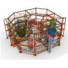 2017 Newest Indoor Play Station New Design Adventure Rope Course For Kids and