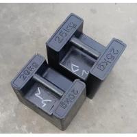 Stackable 20kg test weights M1 20kg cast iron calibration weights for crane