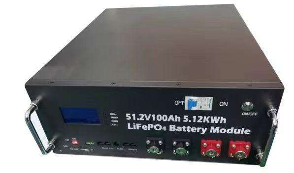 RS485 Communication LiFEPO4 Lithium Ion Battery 18650 for CAN2.0/RS232 Communication