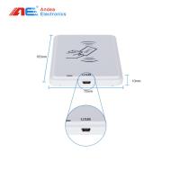 China 13.56mhz USB Desktop RFID Reader Nfc IC Smart Card RFID Reader on sale