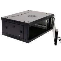 China Single Section 4U Server Rack Cabinet Reinforced Wall Mount With Fan on sale