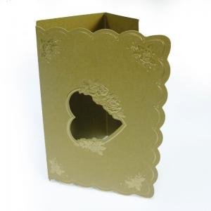 China Spot golden hot stamping Gloden special paper Laminated Card Printing Service supplier