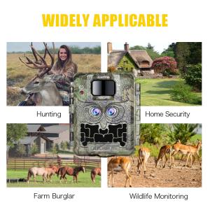 China Sales Promotion 39USD Dual lens/Dual sensor Wildlife Game Camera 30MP 1080P No-Glow 940nm With Day And Night Sensor wholesale