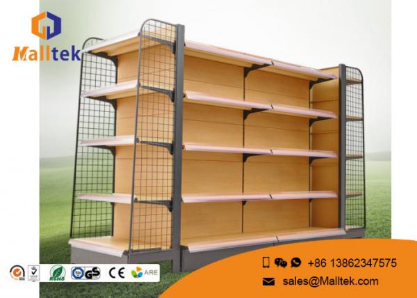 90KG Loading Capacity Supermarket Gondola Shelving Supermarket Display Racks