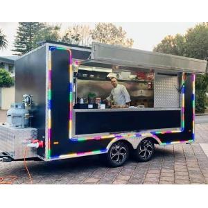 Towable Mobile Food Trailer Fully Equipped Food Vending Truck